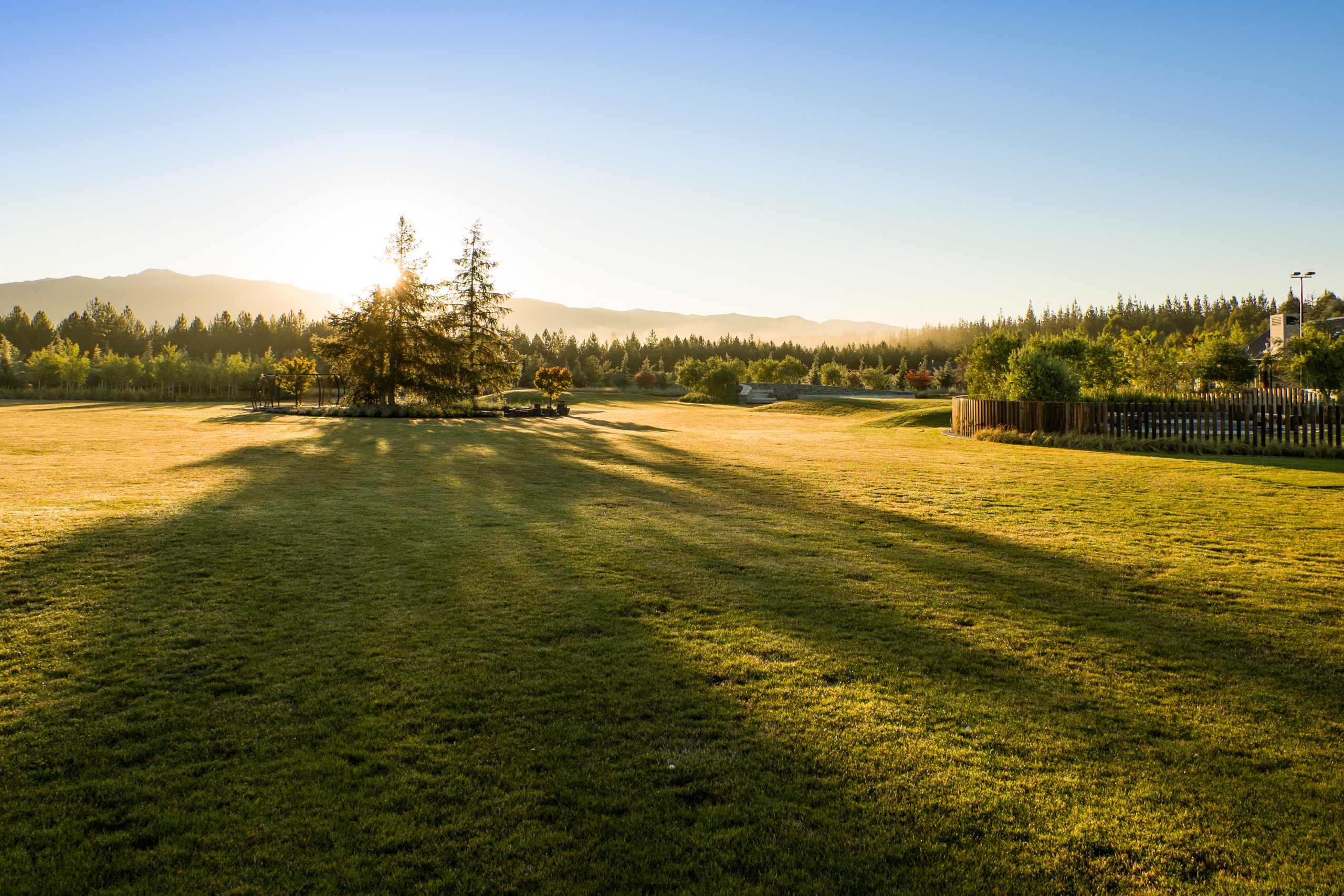 Undulating topography and an abundance of greenery defines New Zealand landscape.