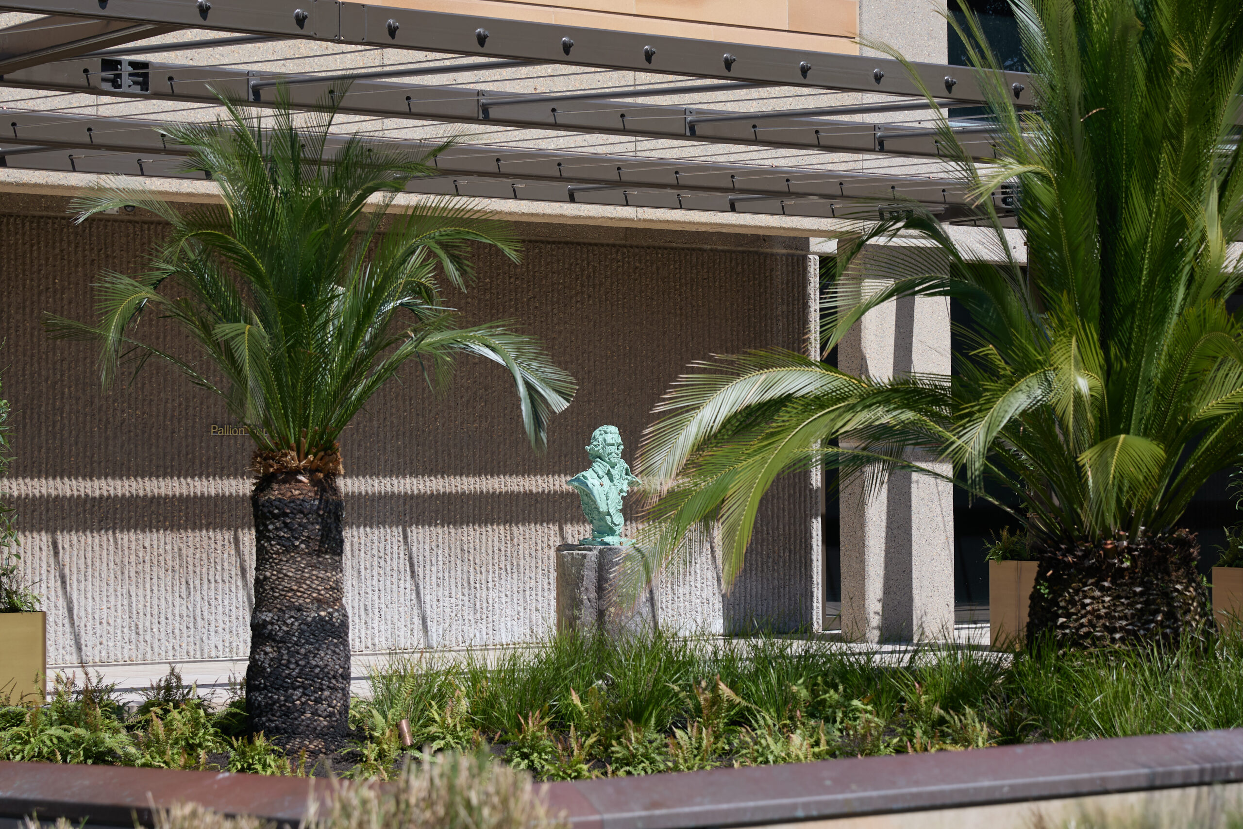 Pallion Garden terrace at the Art Gallery of New South Wales